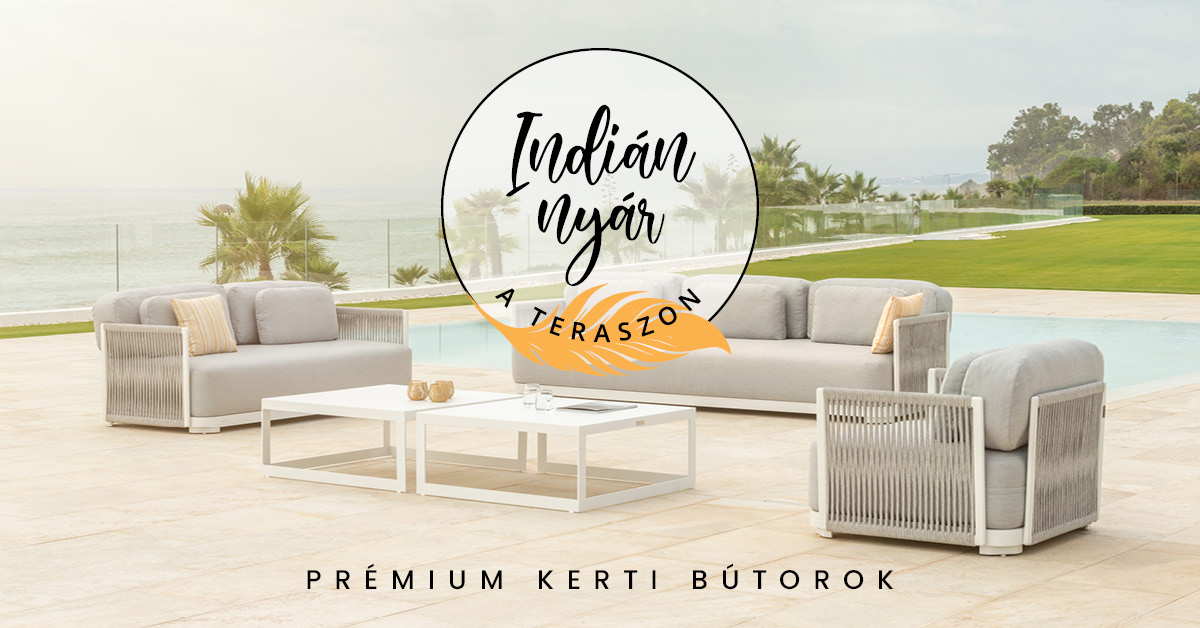 Indián nyár a teraszon
