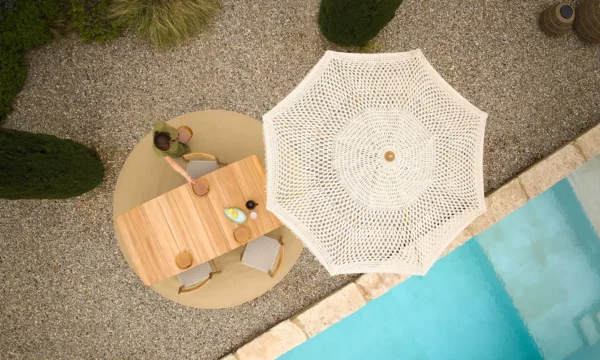 Jardinico Attitude Collection Macramé napernyő felülnézete