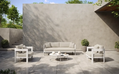 Jati and Kebon Domani ülőgarnitúra White Mat színben