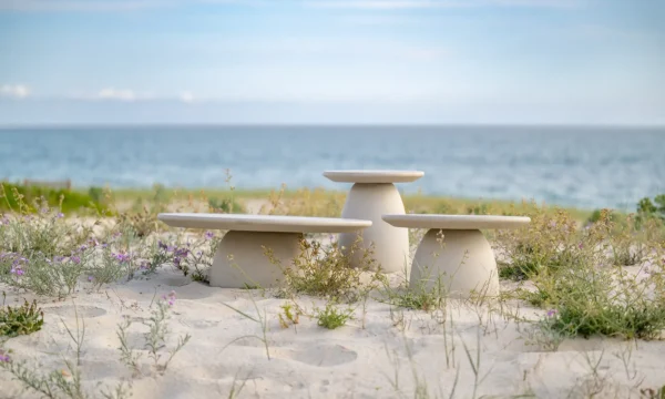 Jati Kebon Dome kávézóasztal kollekció 3 féle méretben