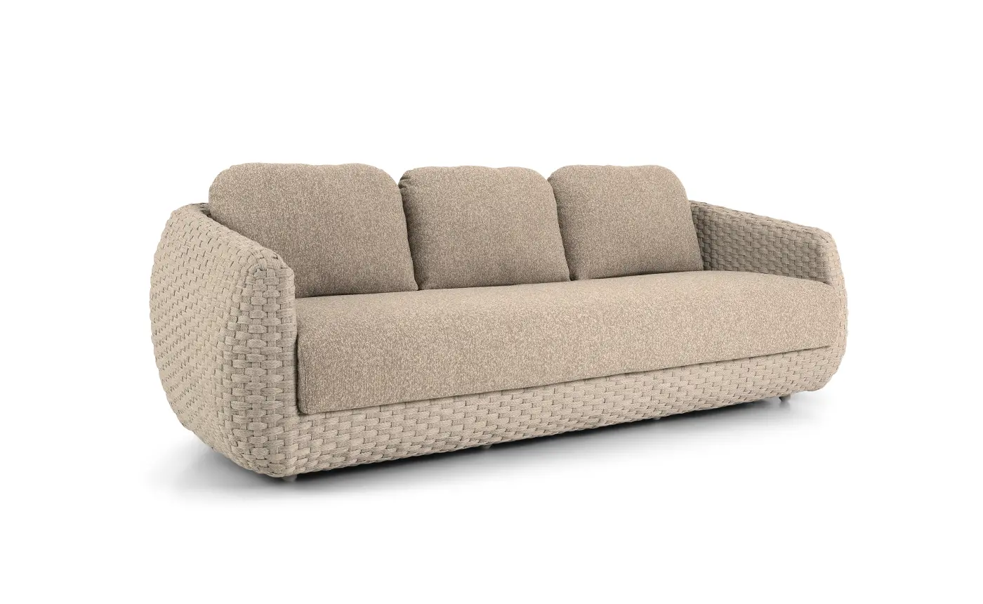 Jati Kebon Sassa 3 személyes szófa