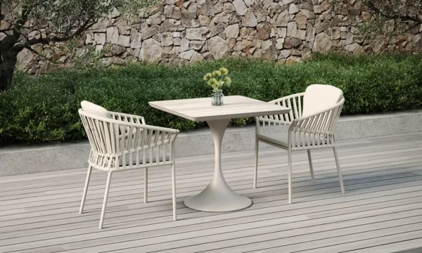 Jati Kebon Siena - Tofino szögletes étkezőgarnitúra
