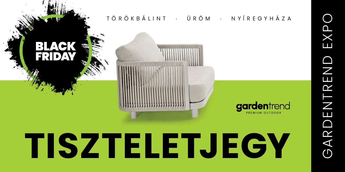Gardentrend Expo Tiszteletjegy